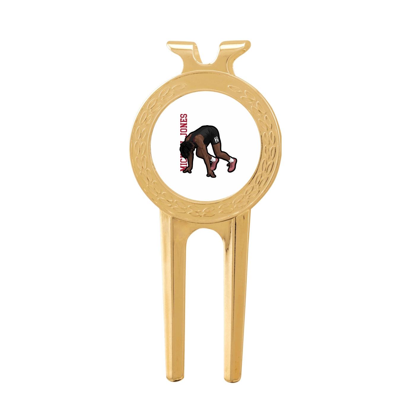 Divot Tool with Ball Marker — Name Vertical in Classic