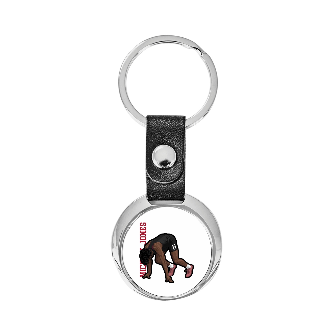 Key Chain — Name Vertical in Classic
