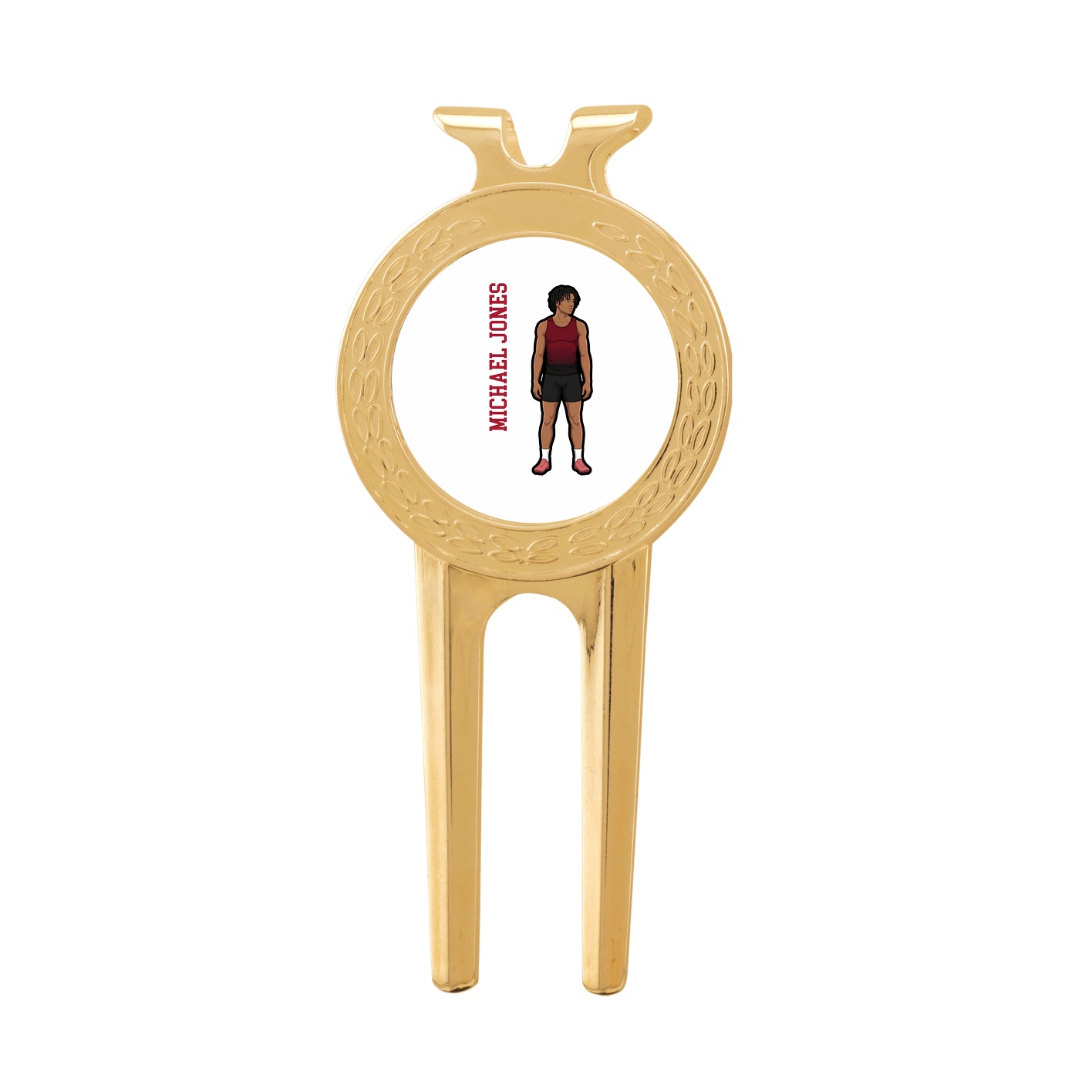 Divot Tool with Ball Marker — Name Vertical in Classic