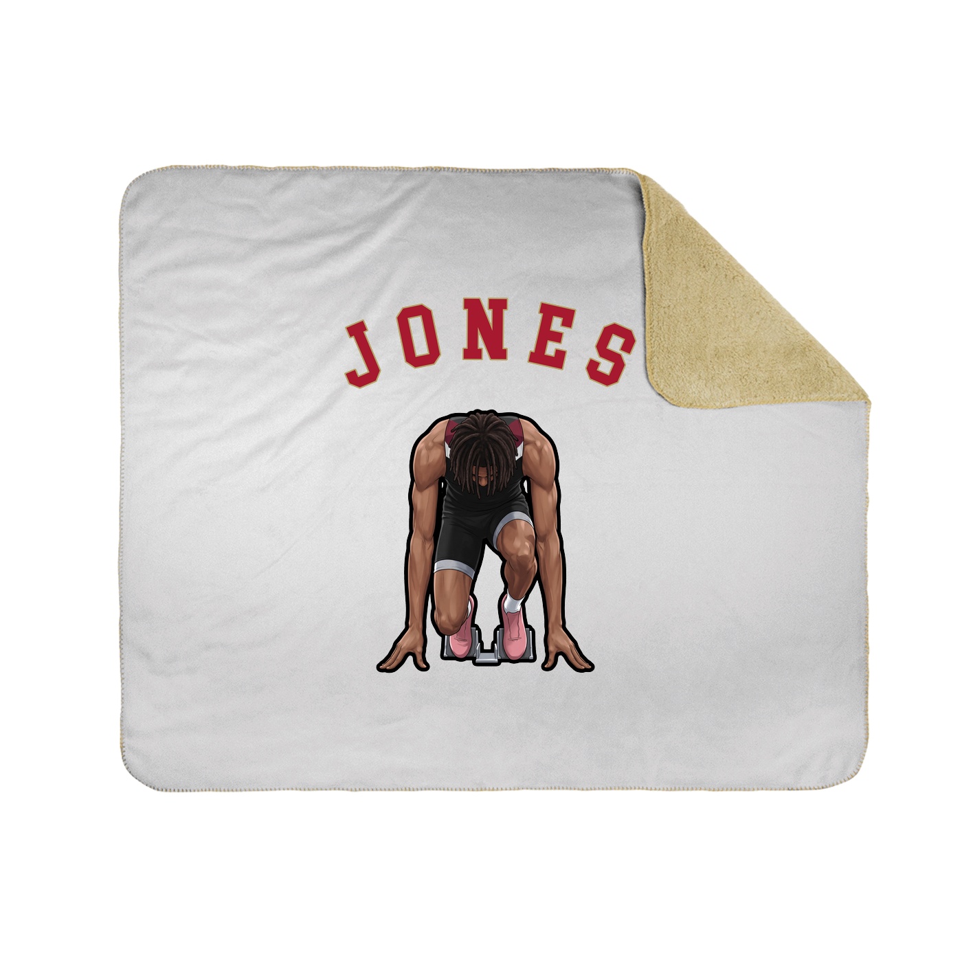 Throw Blanket — Shirsey Arch in White