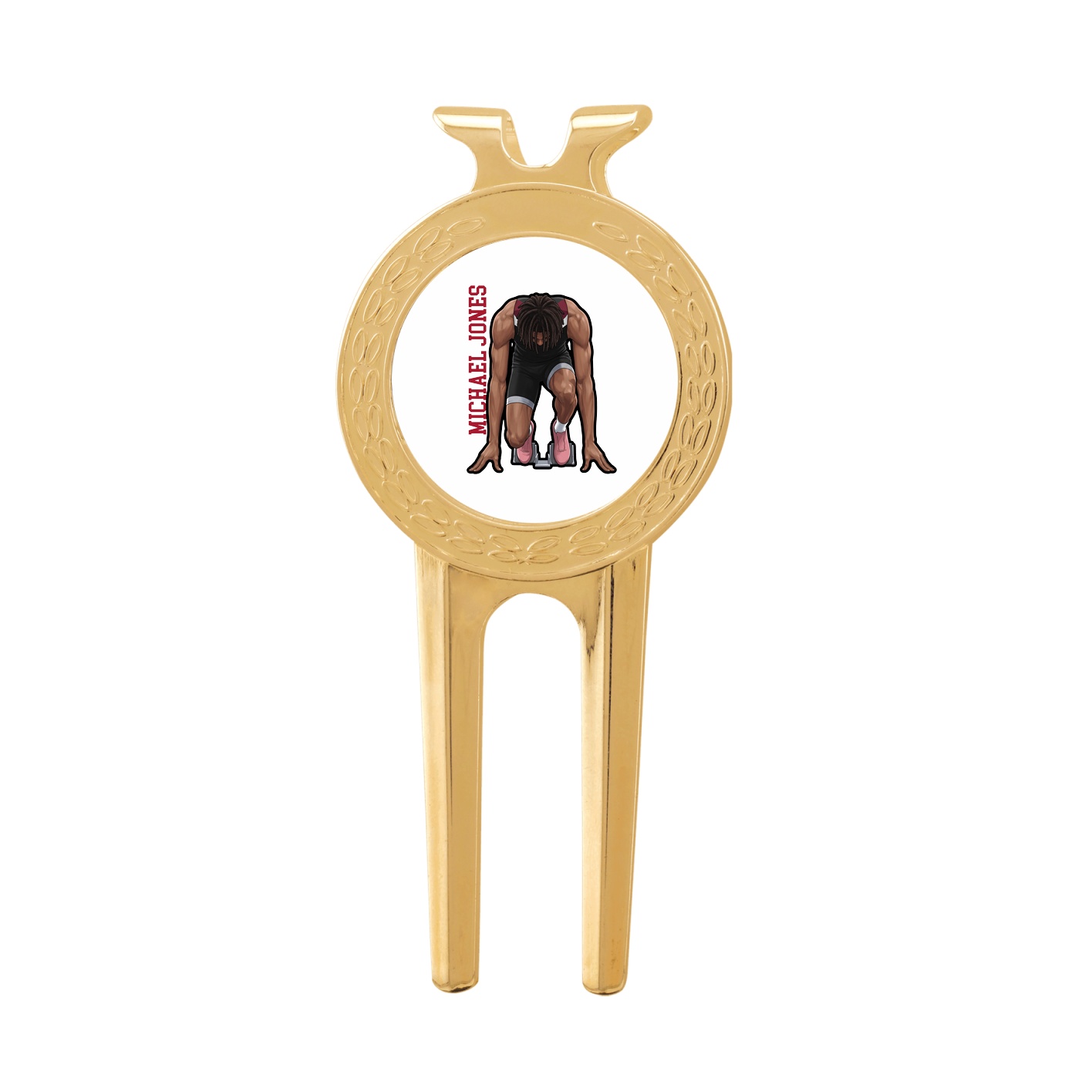 Divot Tool with Ball Marker — Name Vertical in Classic