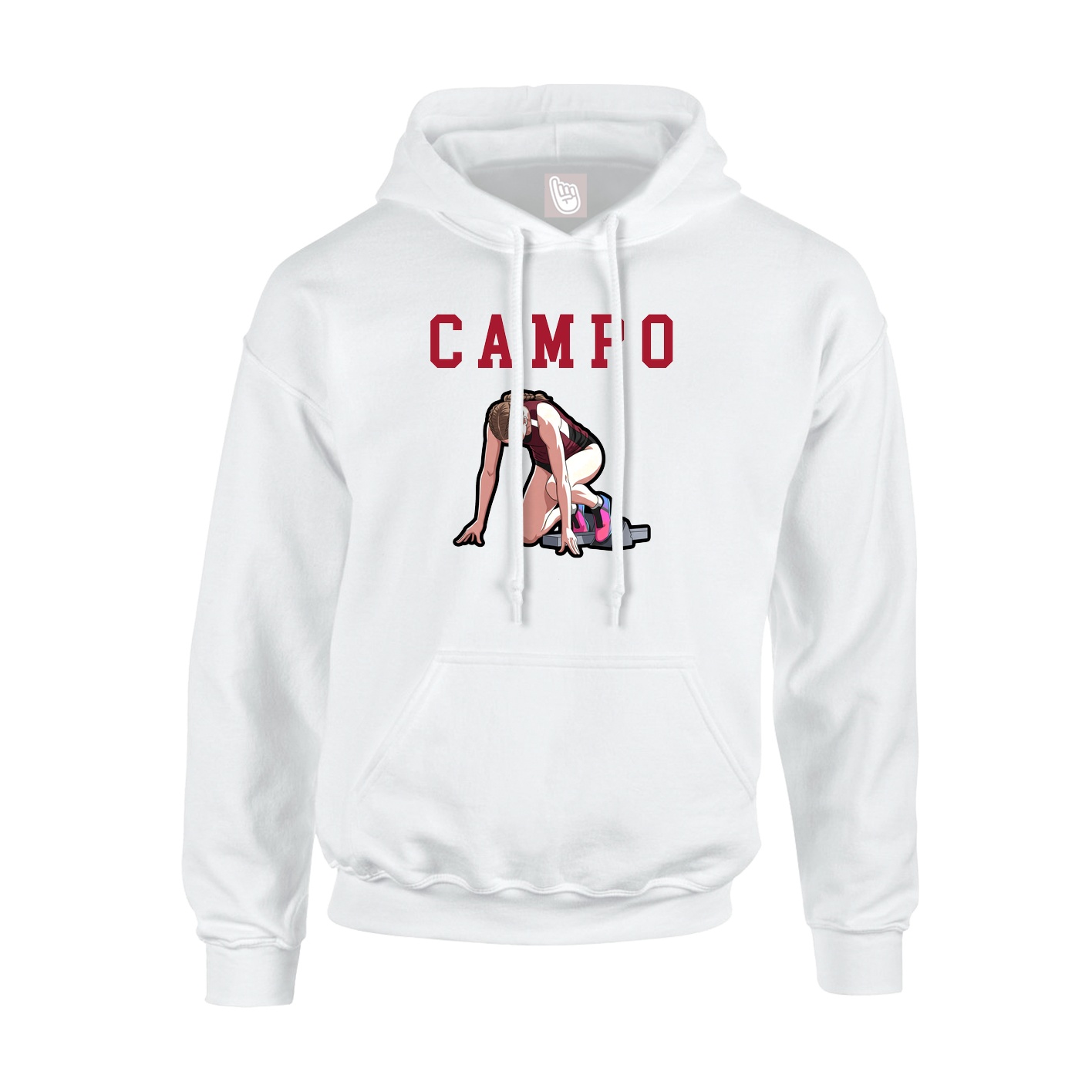 Youth Hoodie — Shirsey in White