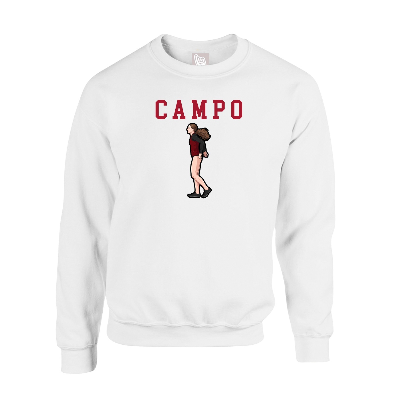 Fleece Crew — Shirsey in White