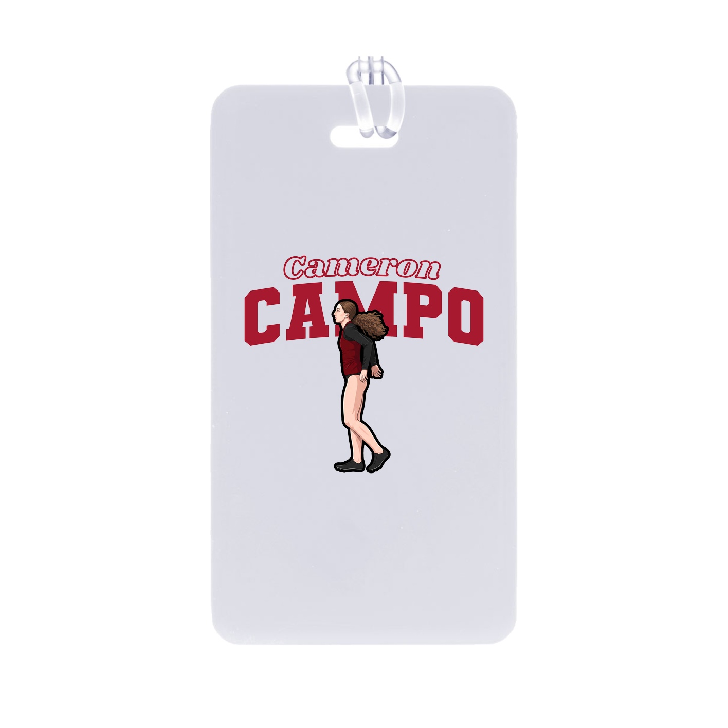 Bag Tag — Name Arch in Classic