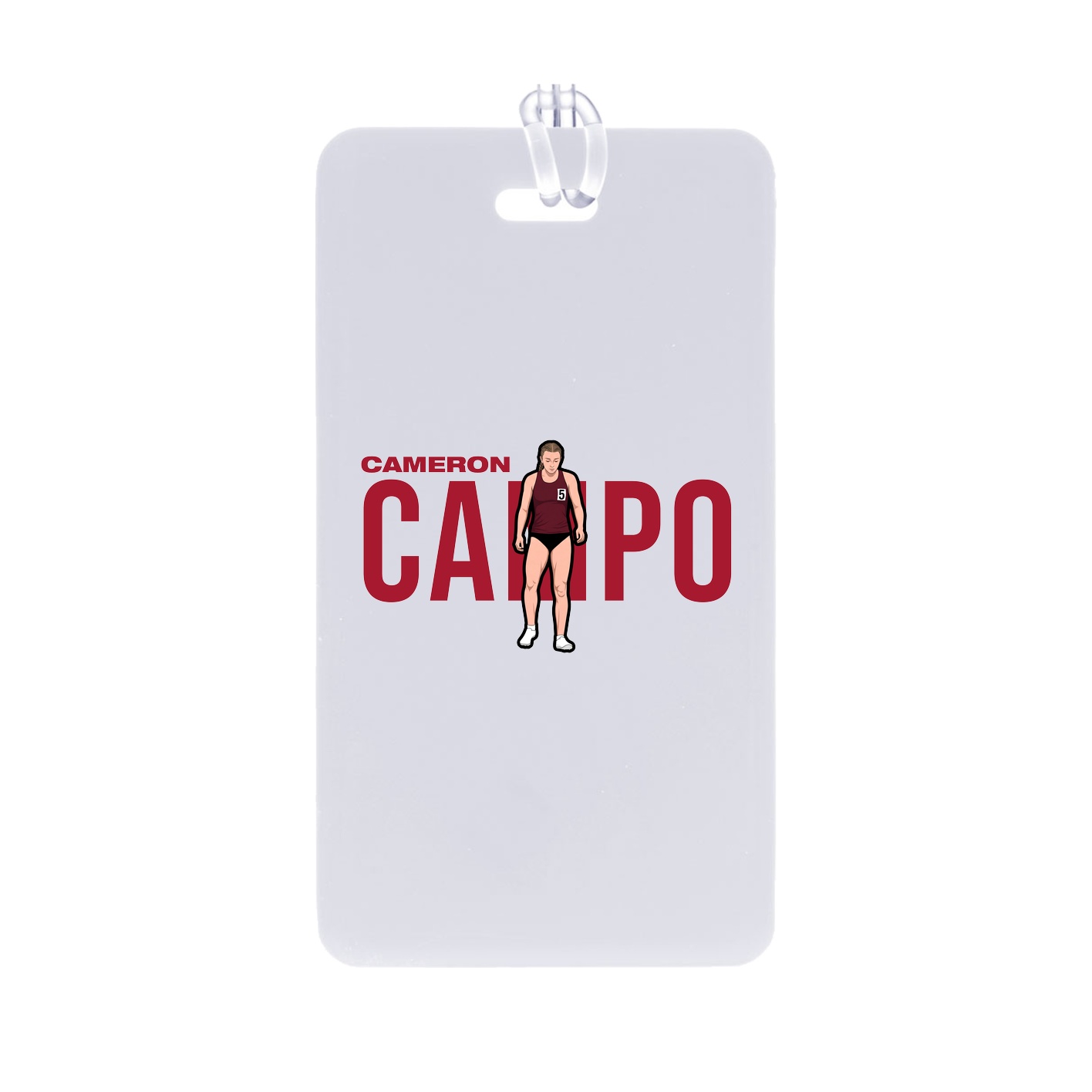 Bag Tag — Player Name in Classic