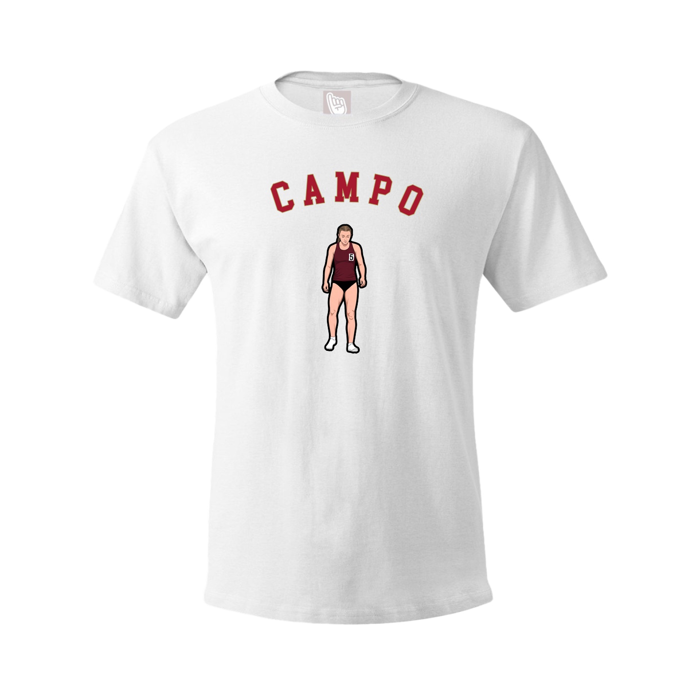 Tee — Shirsey Arch in White