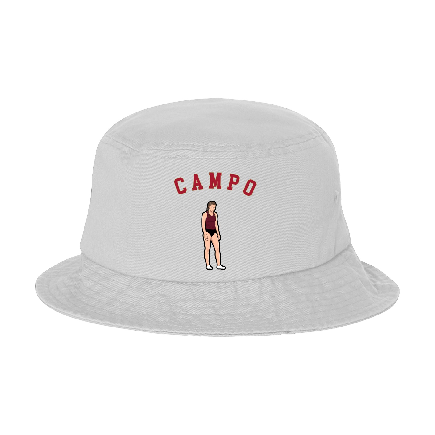 Bucket Cap — Shirsey Arch in White