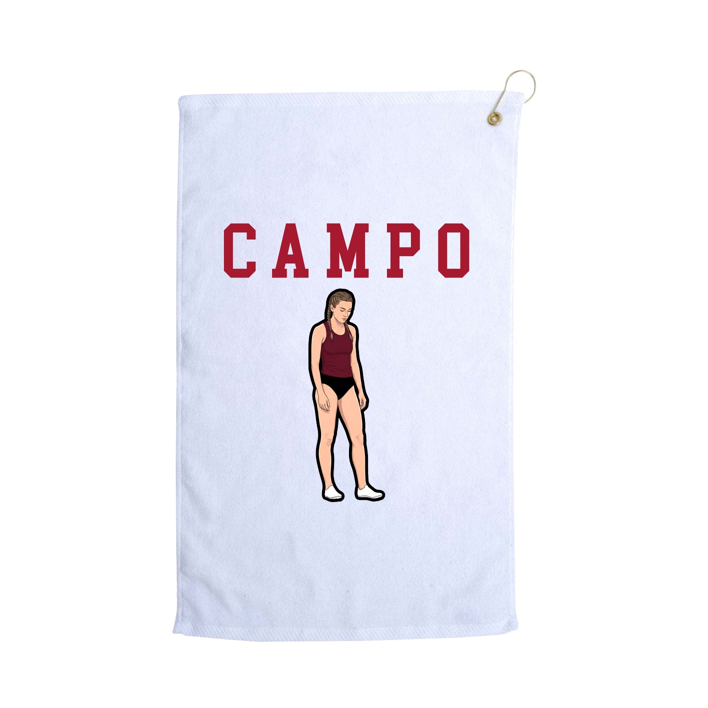 Golf Towel — Shirsey in White