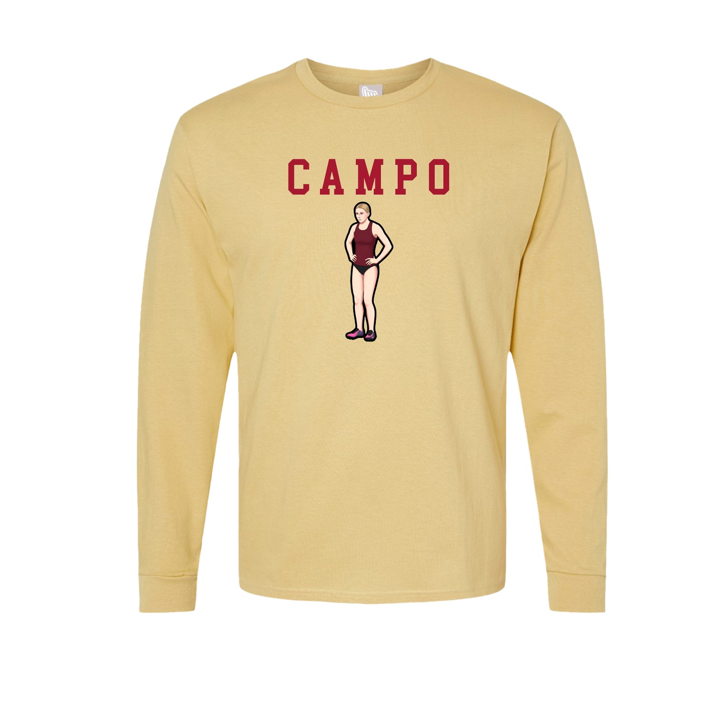Long Sleeve Tee — Shirsey in Vegas Gold