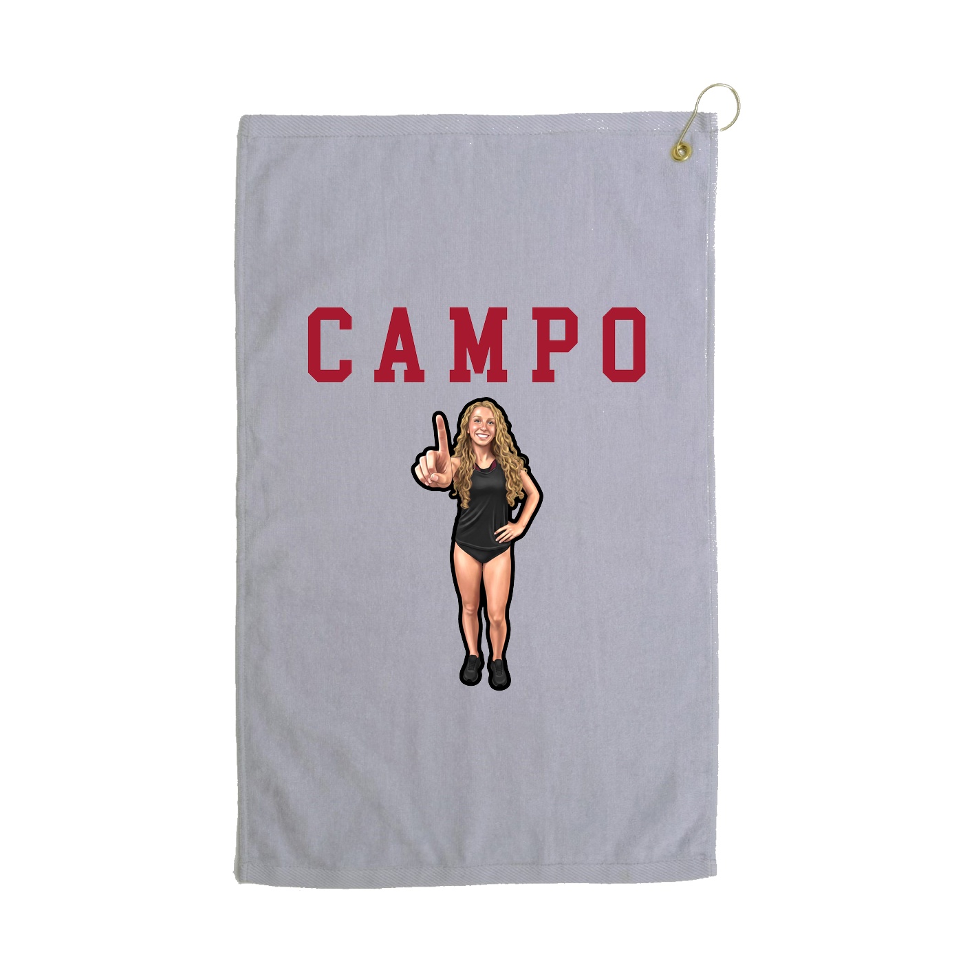 Golf Towel — Shirsey in Grey