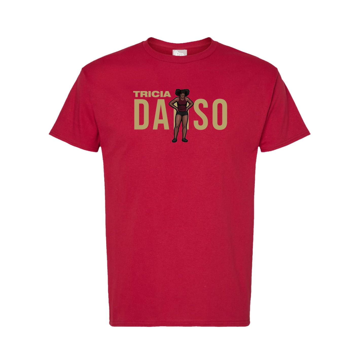 Tee — Player Name in Crimson