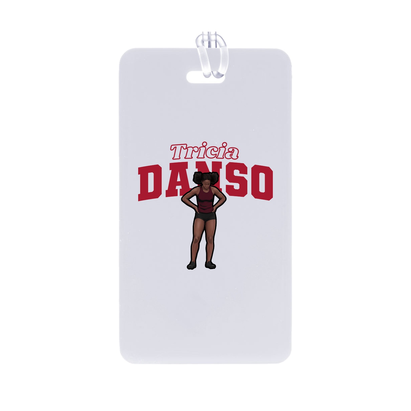 Bag Tag — Name Arch in Classic
