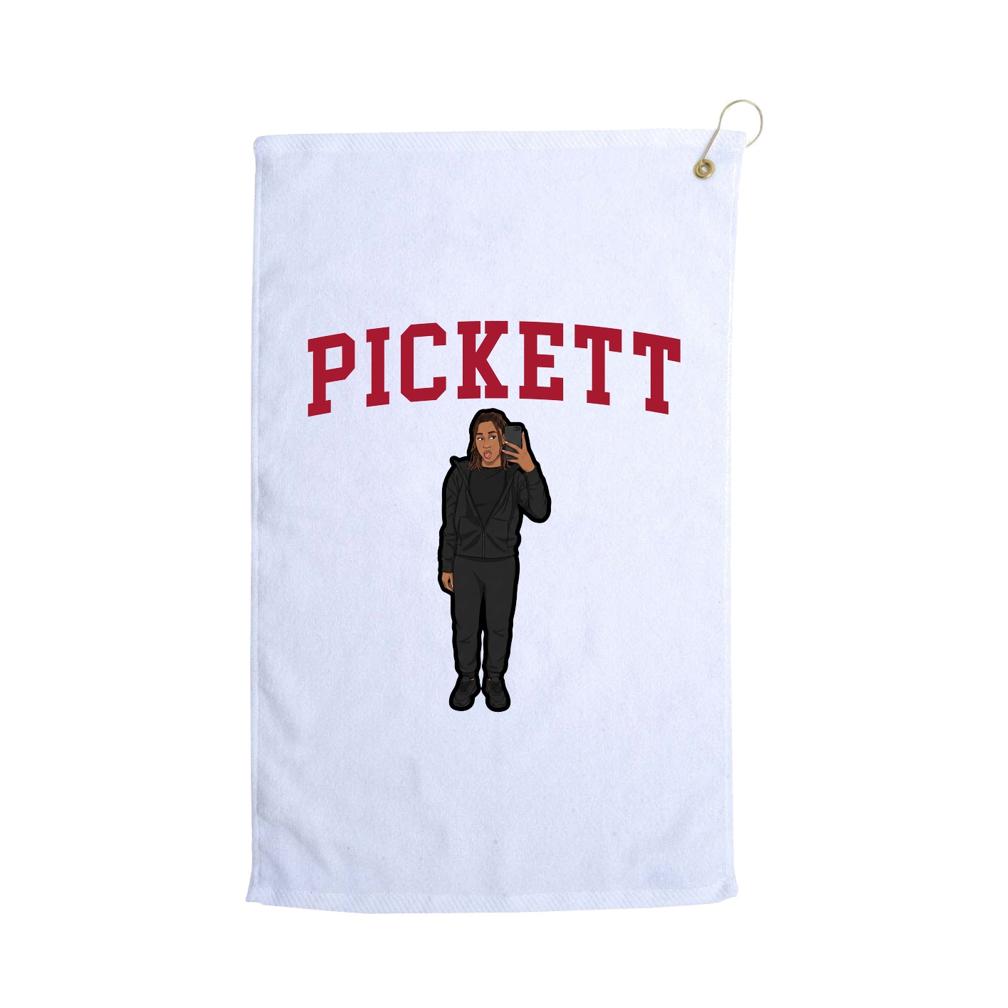 Golf Towel — Shirsey in White