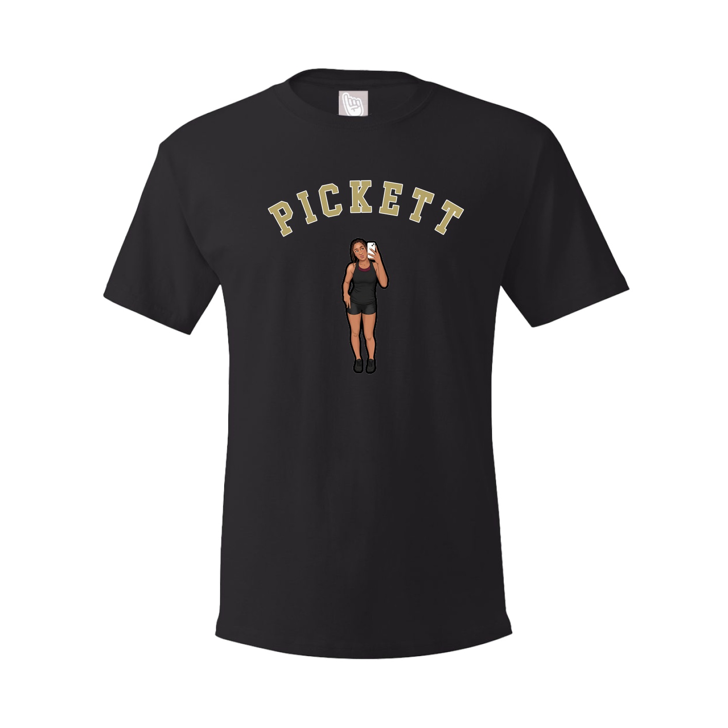 Youth Tee — Shirsey Arch in Black