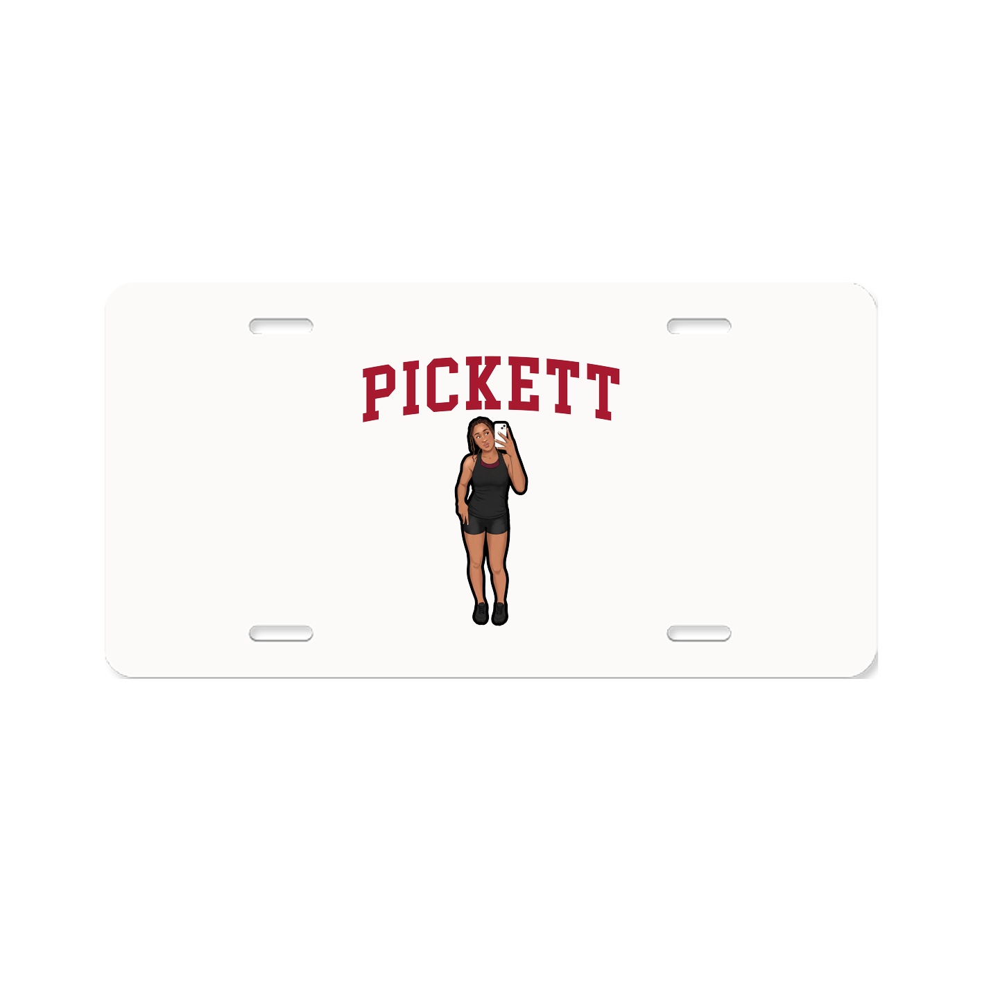 License Plate — Shirsey in Classic