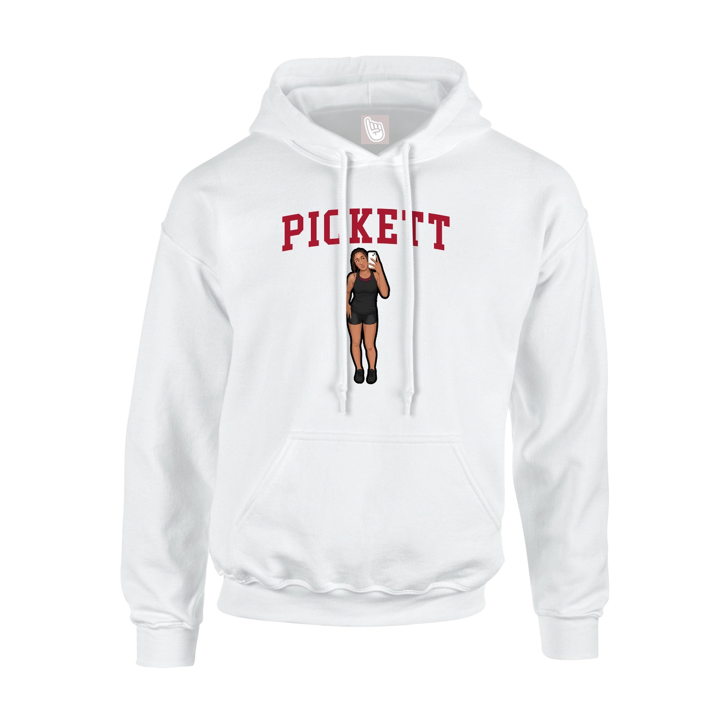 Youth Hoodie — Shirsey in White