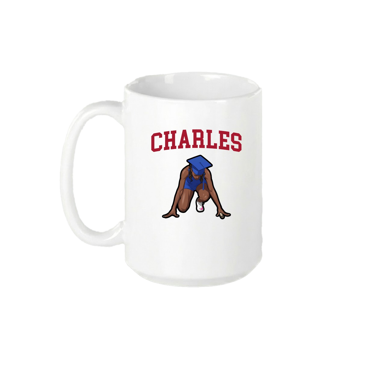 15oz Coffee Mug — Shirsey in White