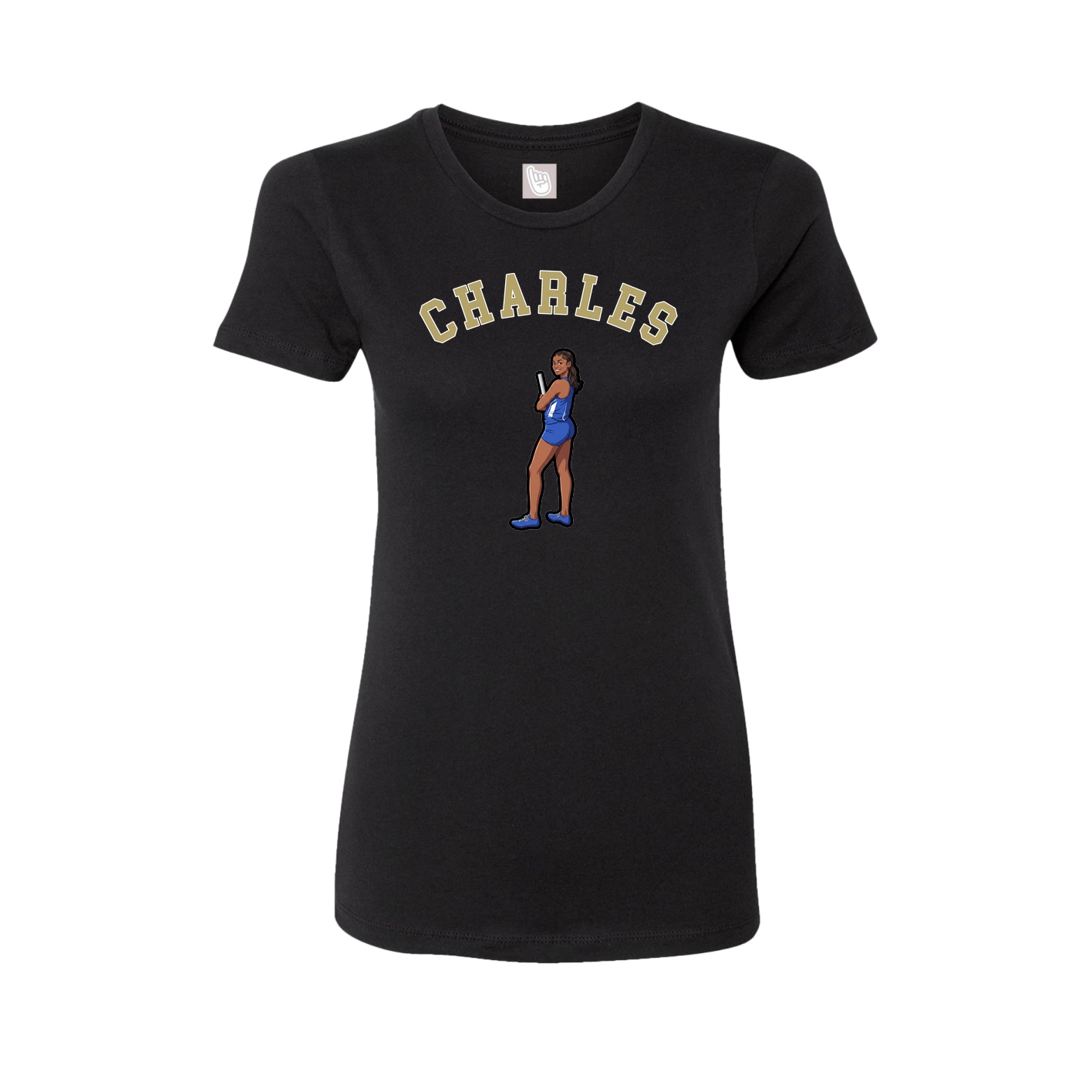 Womens Tee — Shirsey Arch in Black