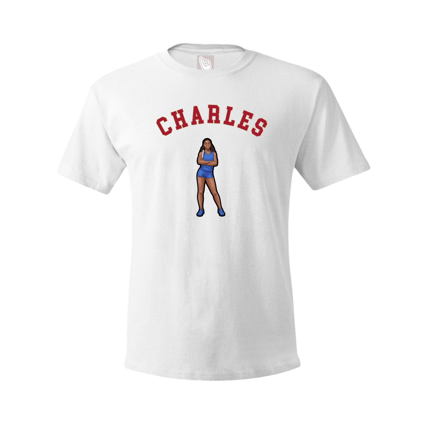 Youth Tee — Shirsey Arch in White
