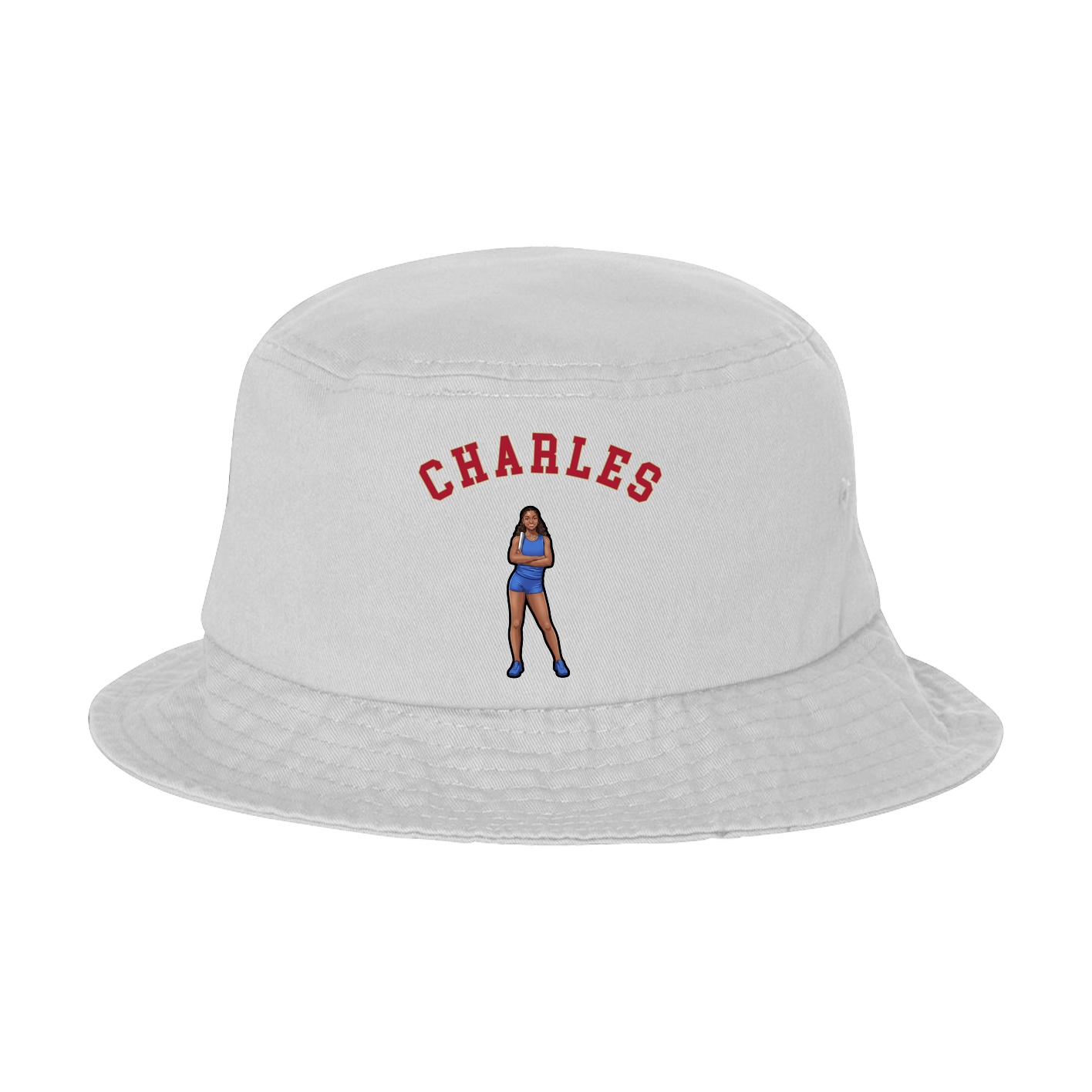 Bucket Cap — Shirsey Arch in White