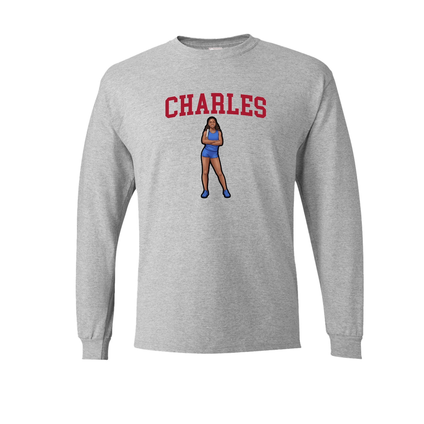 Long Sleeve Tee — Shirsey in Grey