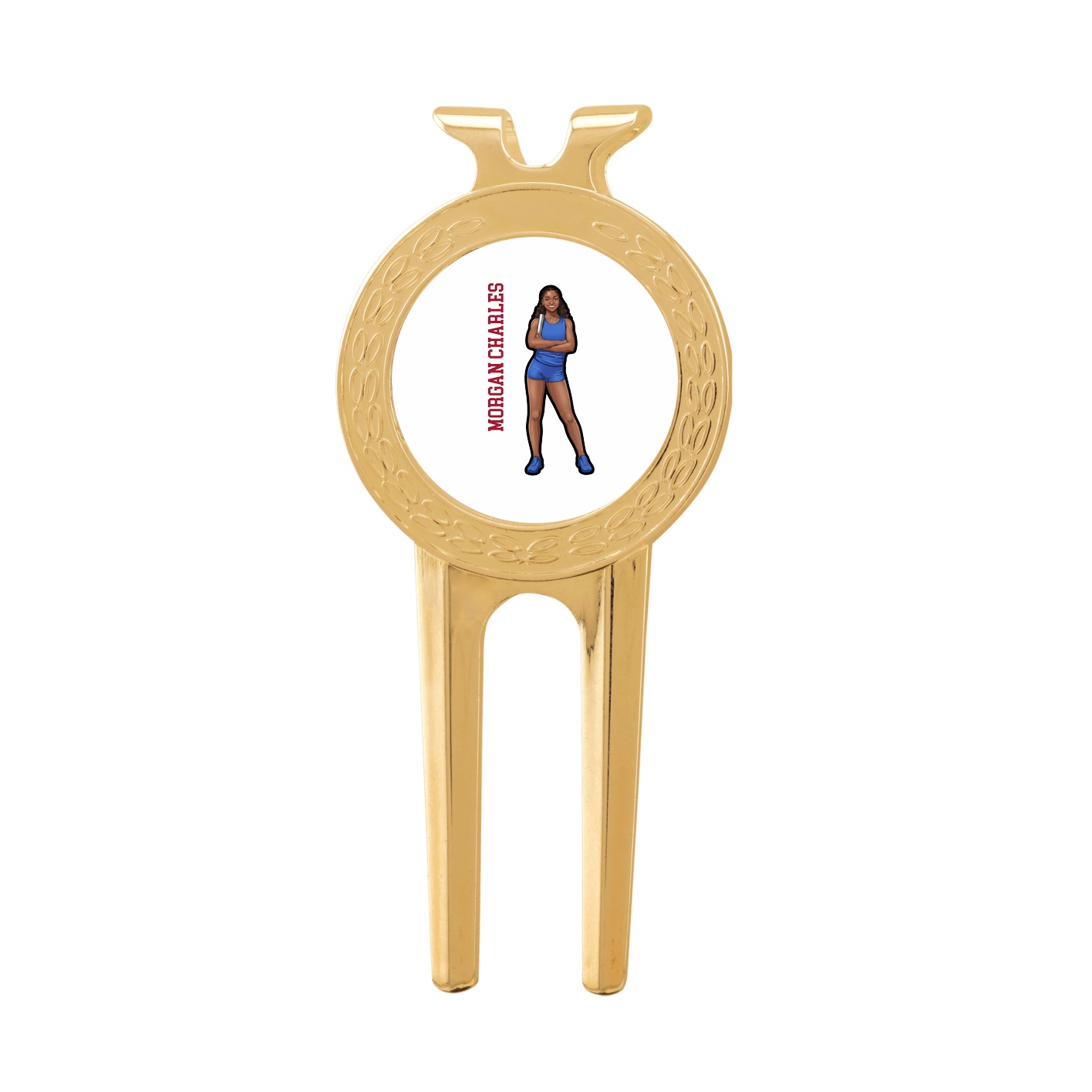 Divot Tool with Ball Marker — Name Vertical in Classic