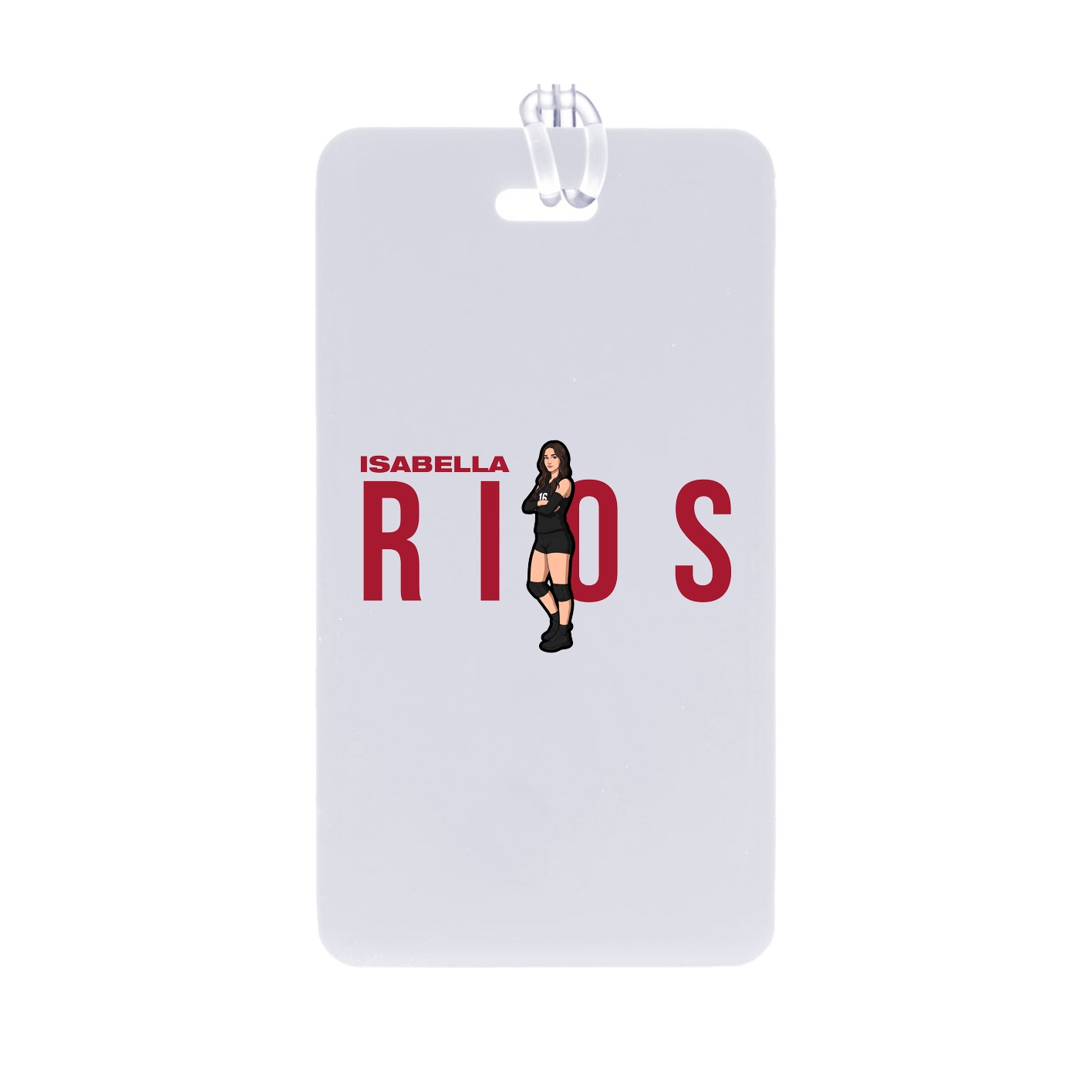 Bag Tag — Player Name in Classic