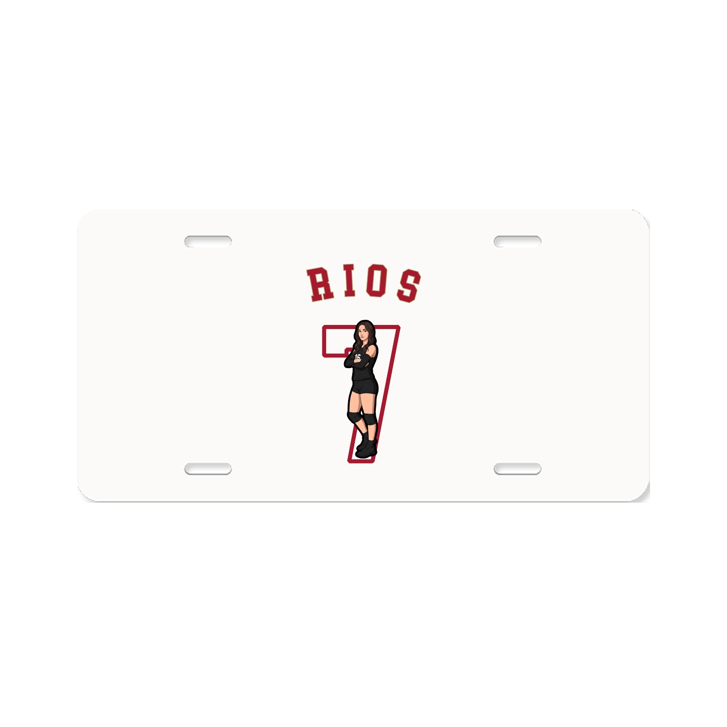 License Plate — Shirsey Arch in Classic