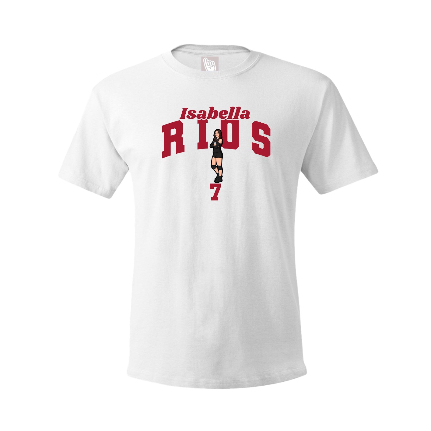 Tee — Signature Arch in White