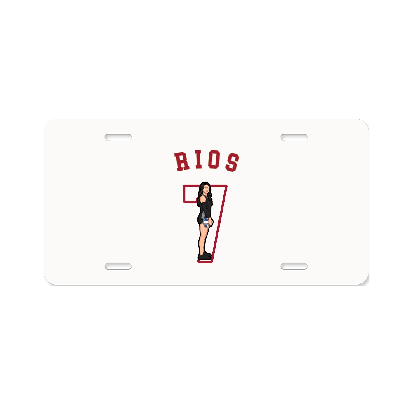 License Plate — Shirsey Arch in Classic