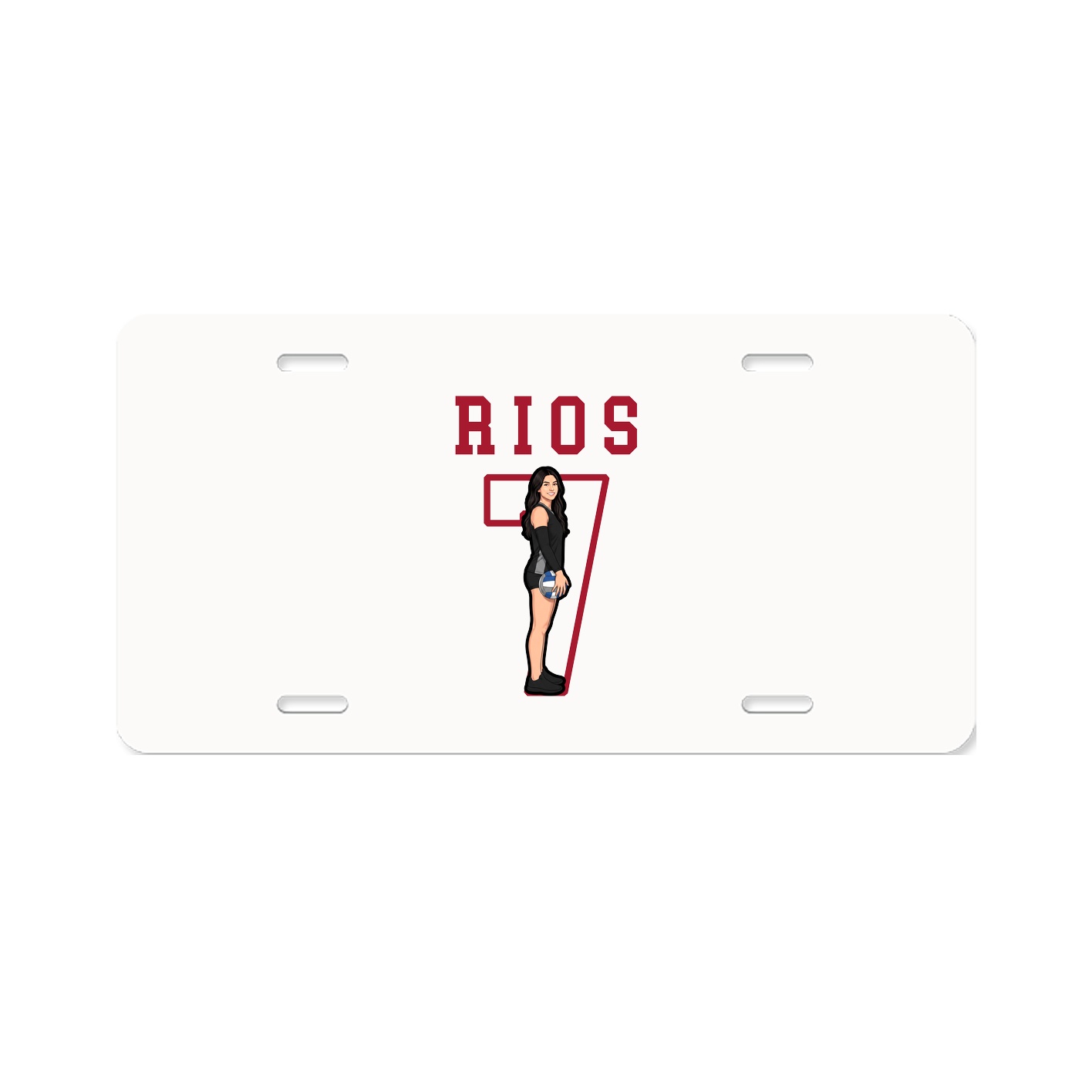 License Plate — Shirsey in Classic