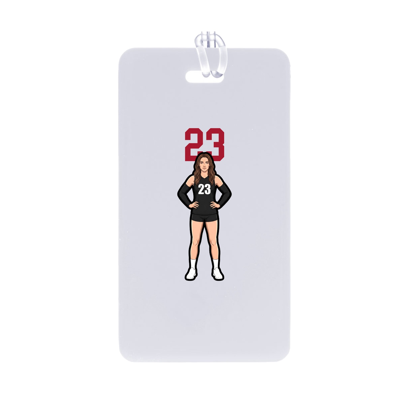 Bag Tag — Number Top in Classic
