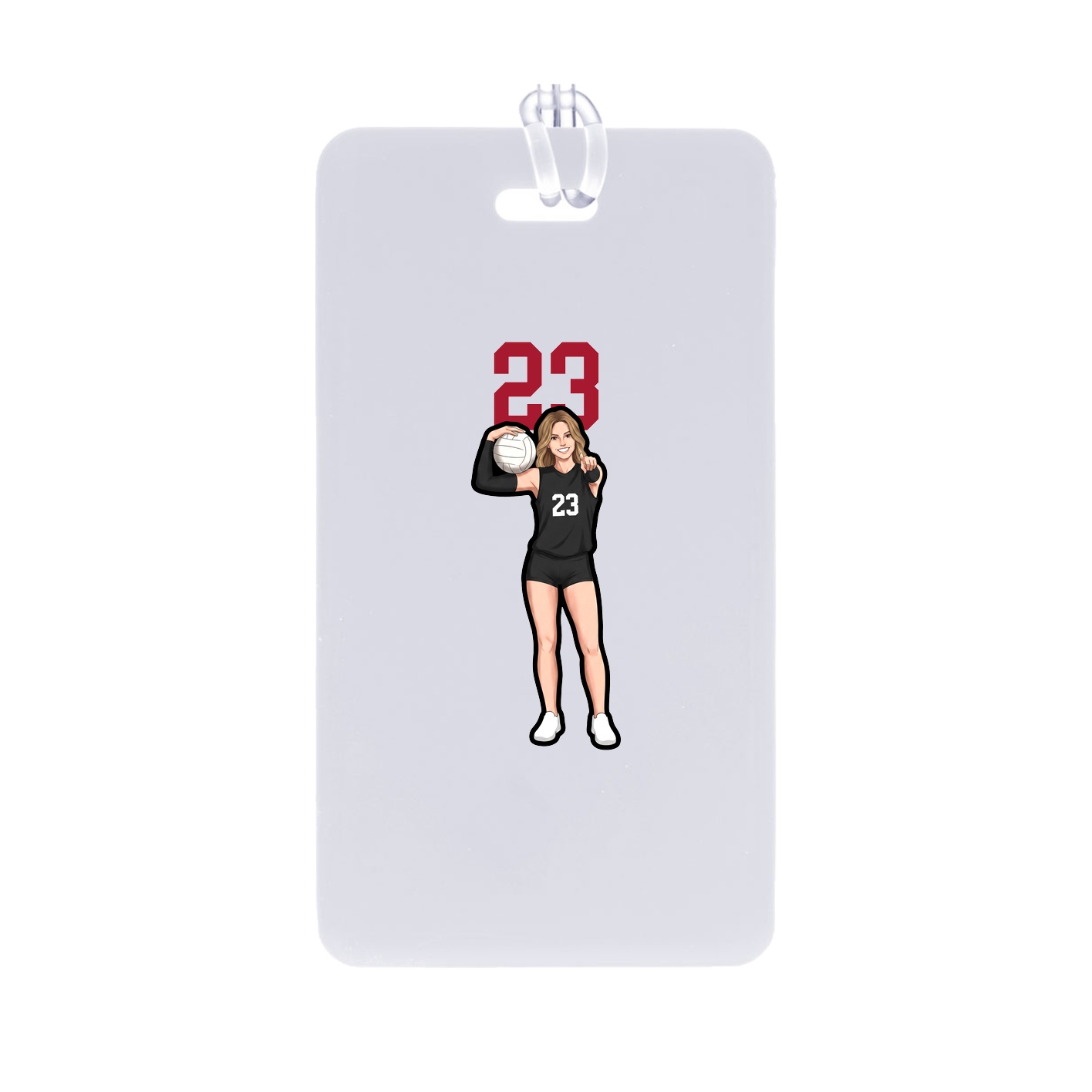 Bag Tag — Number Top in Classic