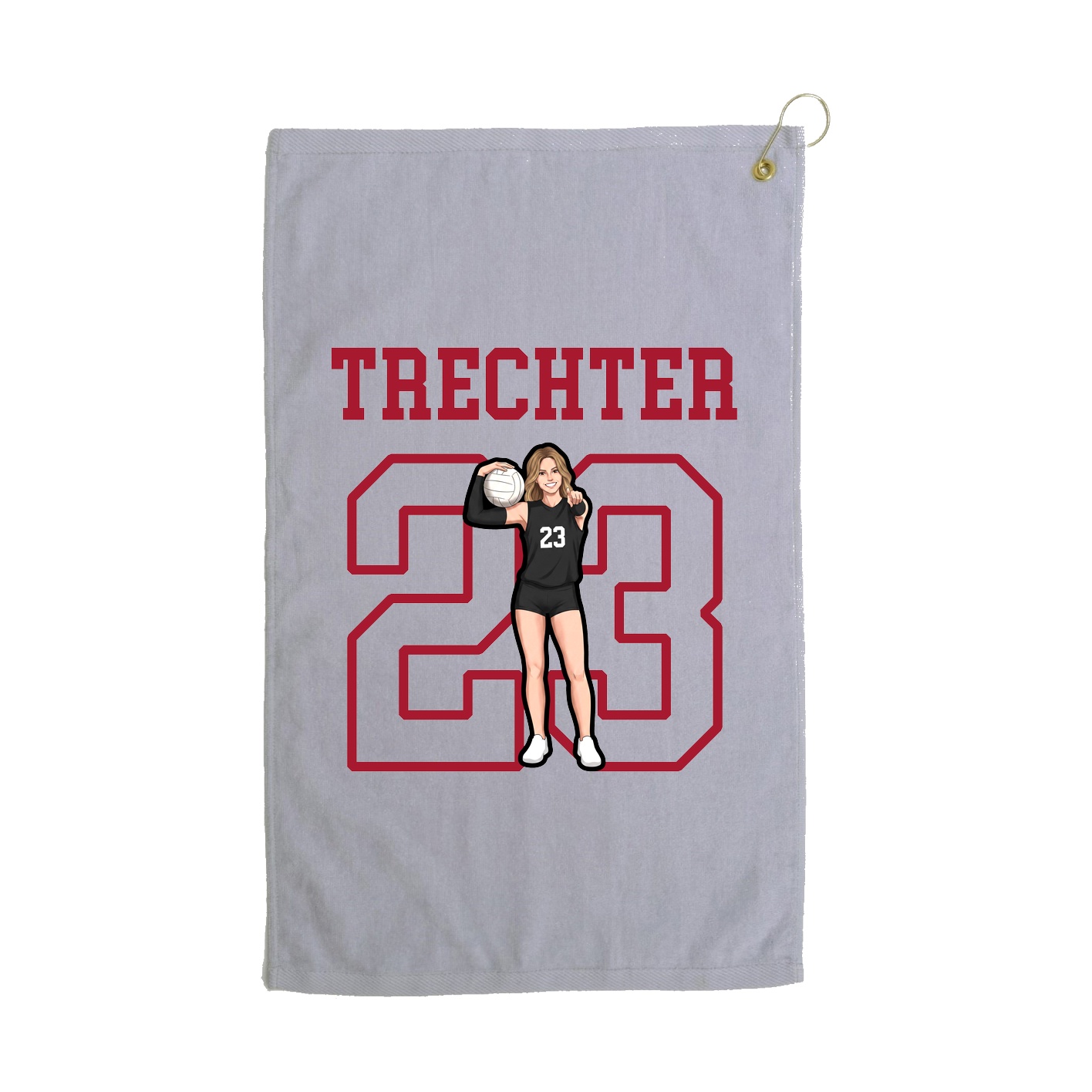 Golf Towel — Shirsey in Grey