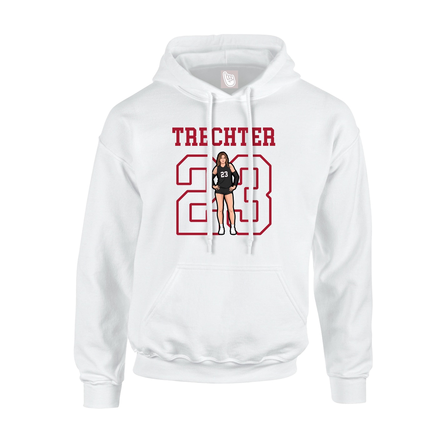 Youth Hoodie — Shirsey in White