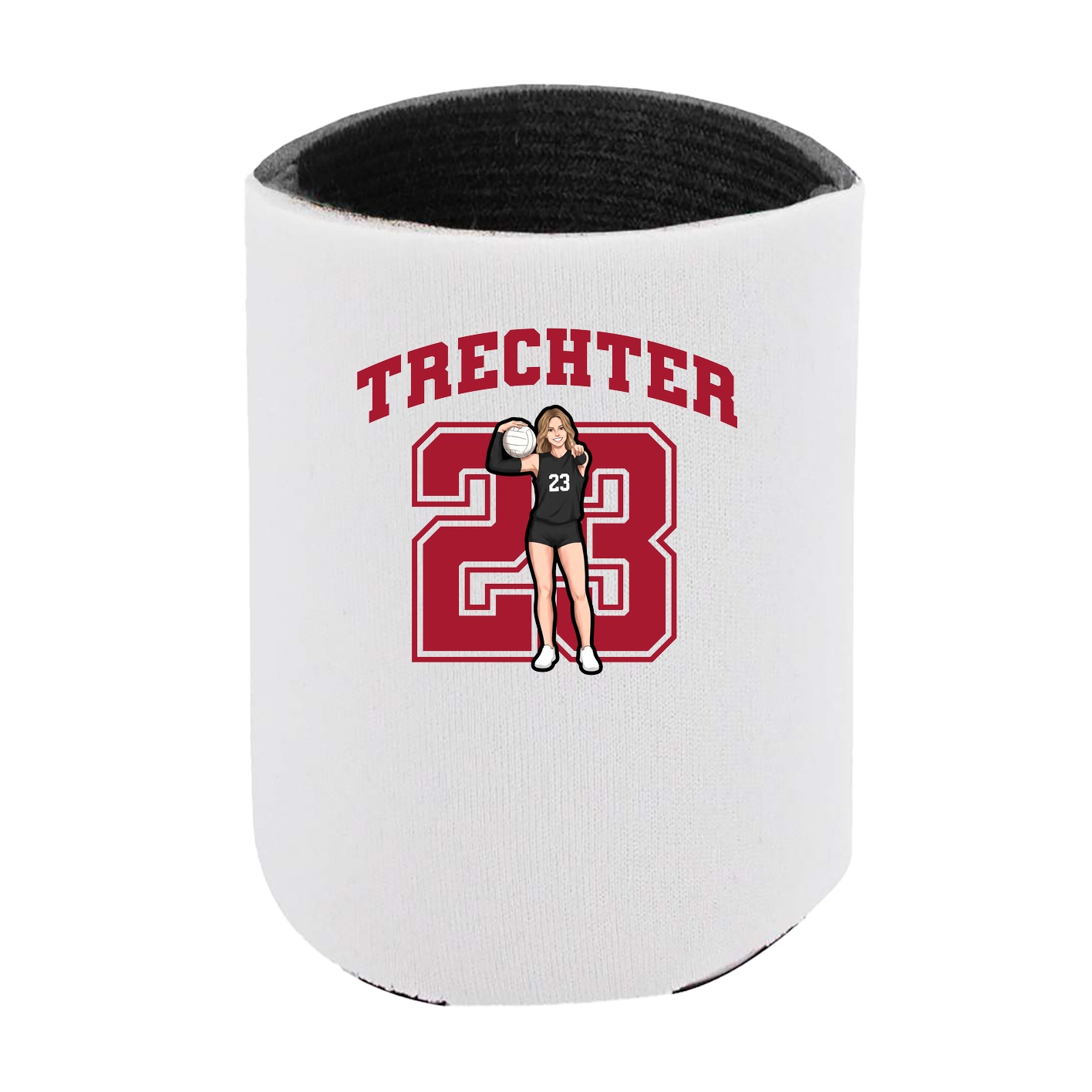 Can Holder — Number in White