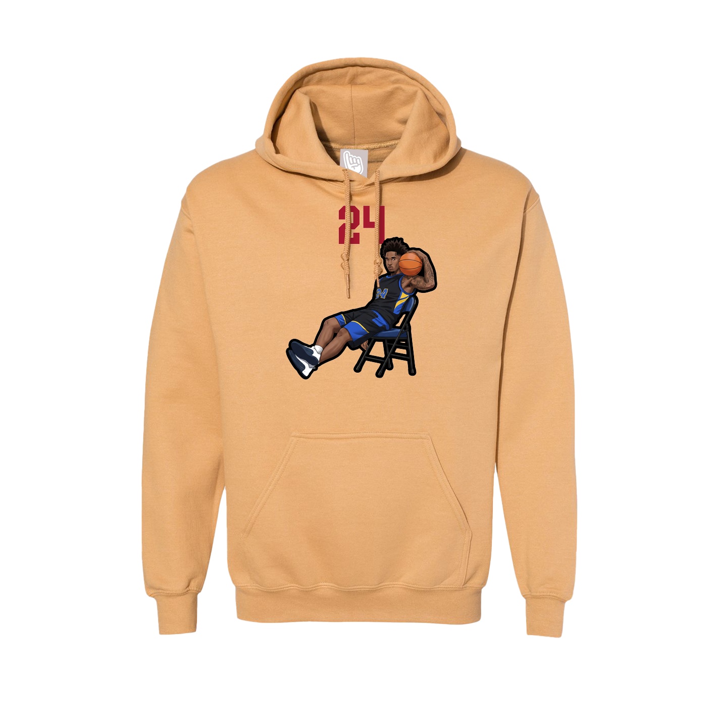 Hoodie — Number Top in Vegas Gold