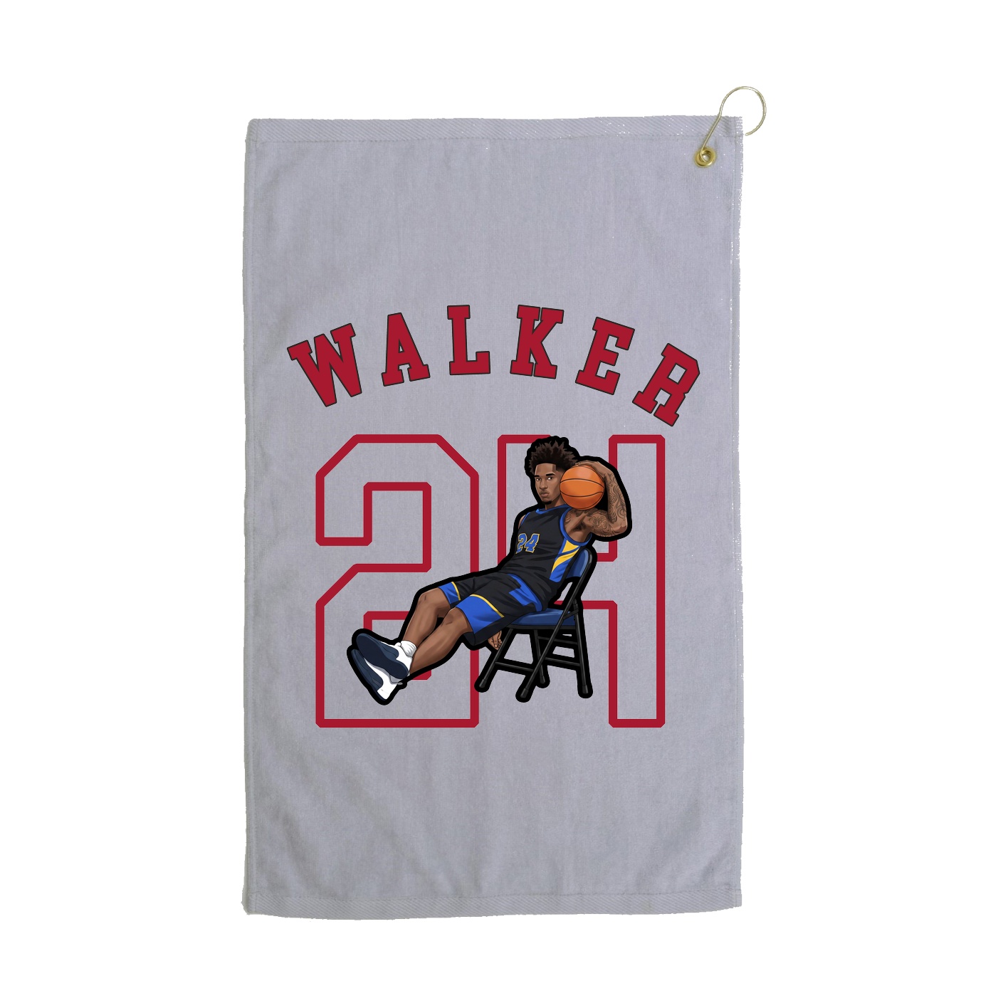 Golf Towel — Shirsey Arch in Grey