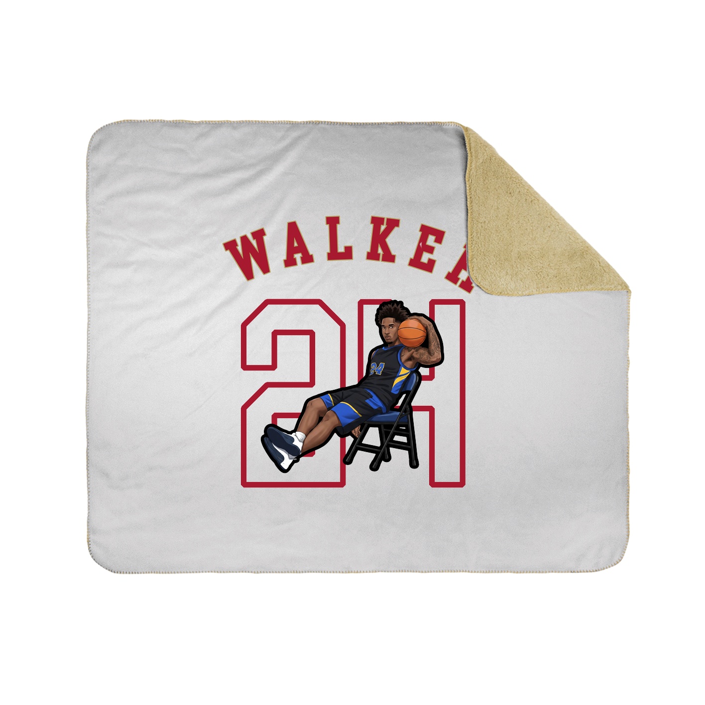 Throw Blanket — Shirsey Arch in White