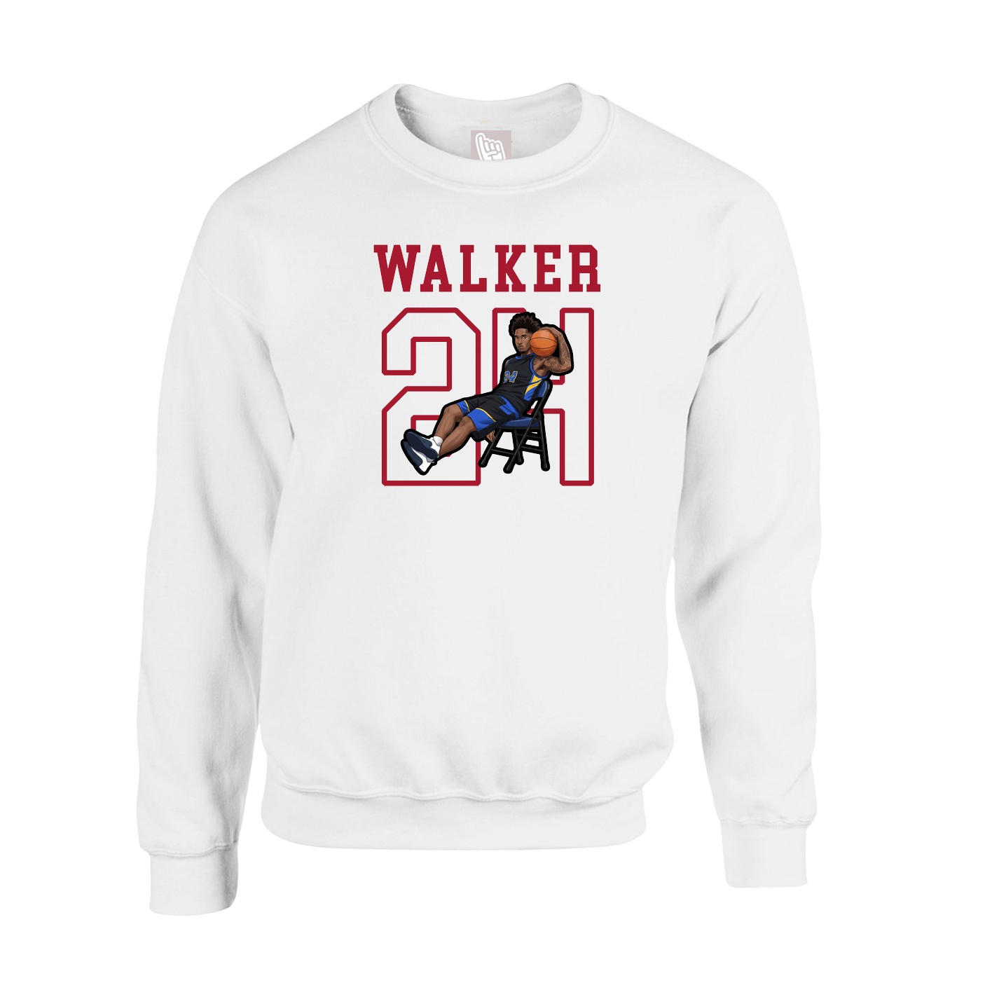 Fleece Crew — Shirsey in White