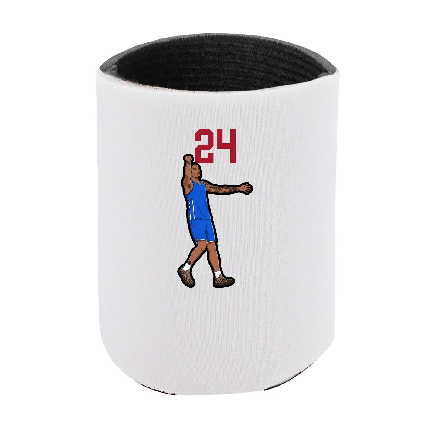Can Holder — Number Top in White