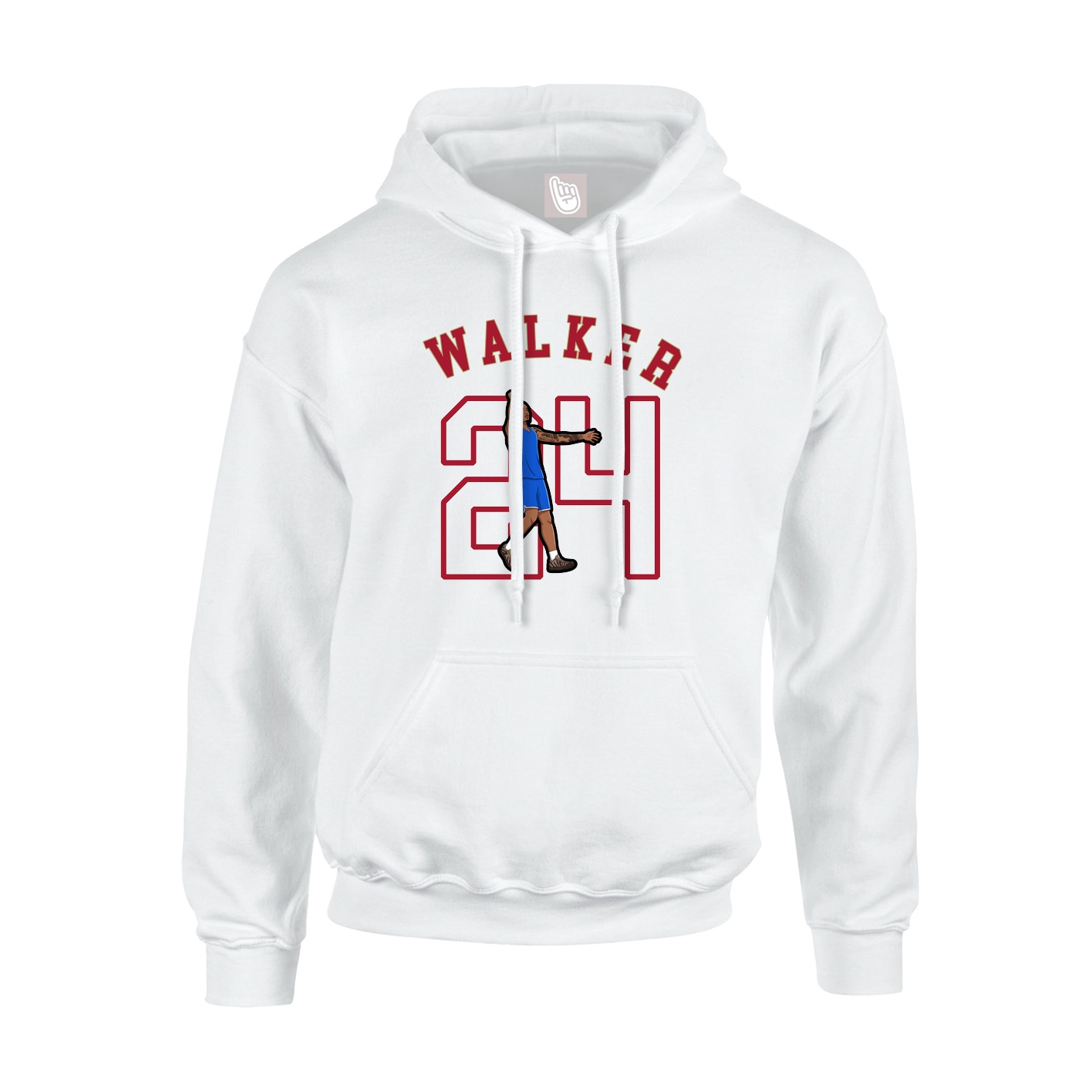 Youth Hoodie — Shirsey Arch in White