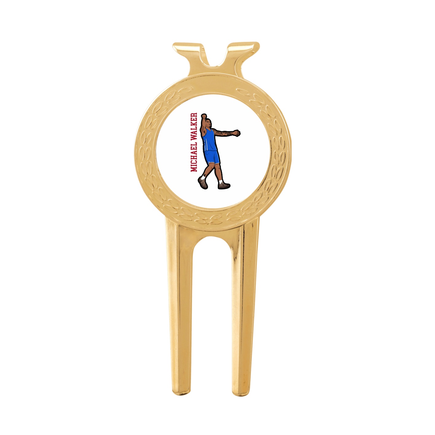 Divot Tool with Ball Marker — Name Vertical in Classic