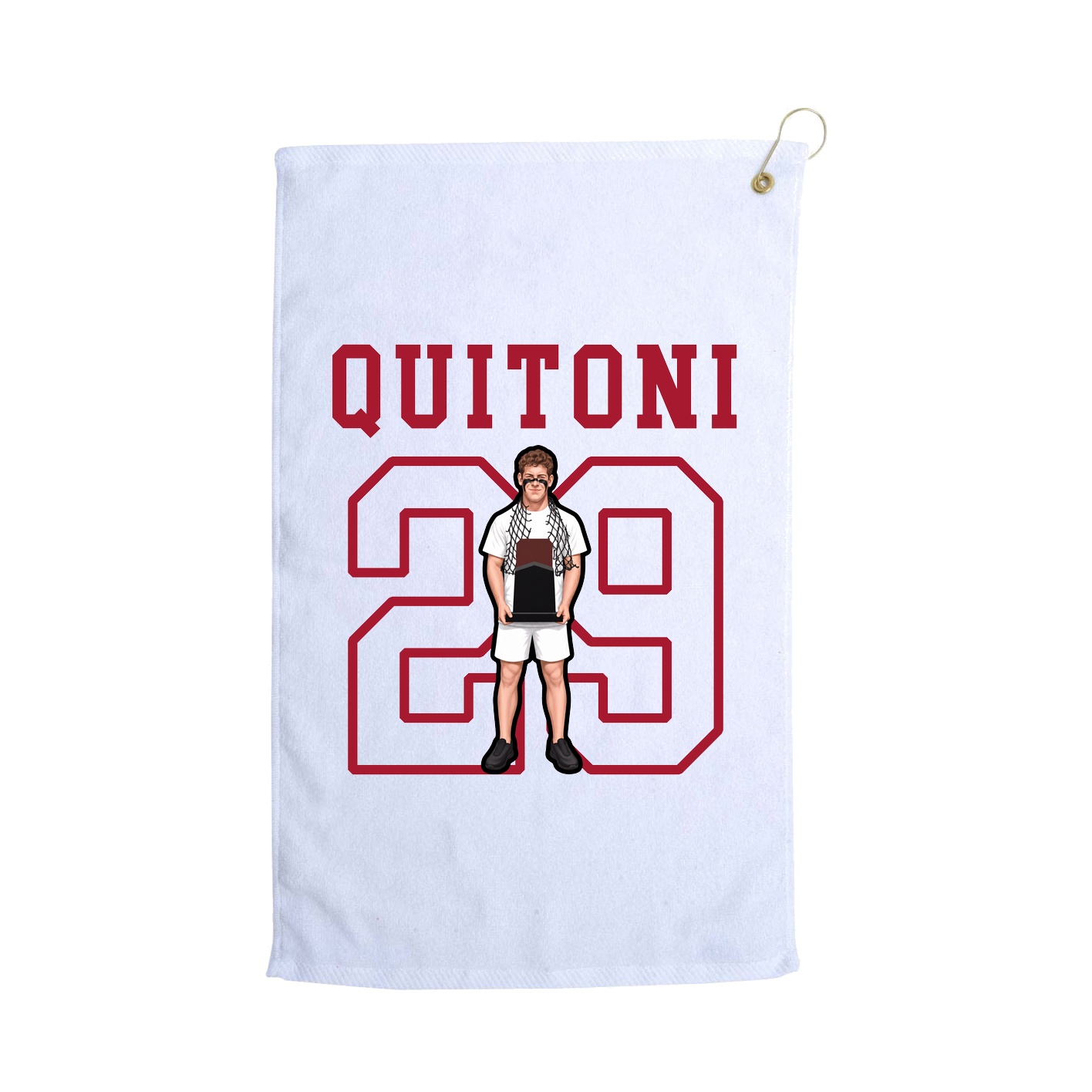 Golf Towel — Shirsey in White