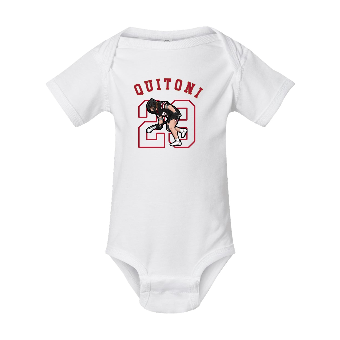 Baby Onesie — Shirsey Arch in White