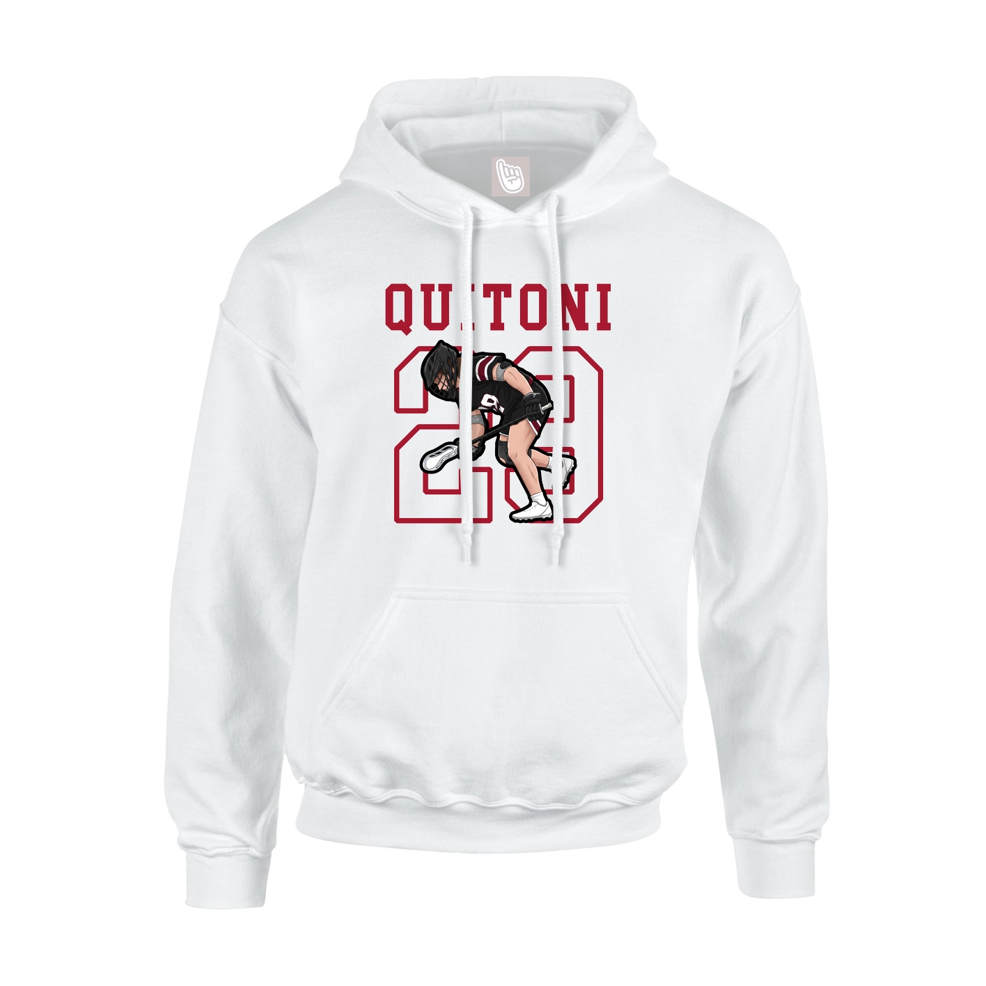 Youth Hoodie — Shirsey in White