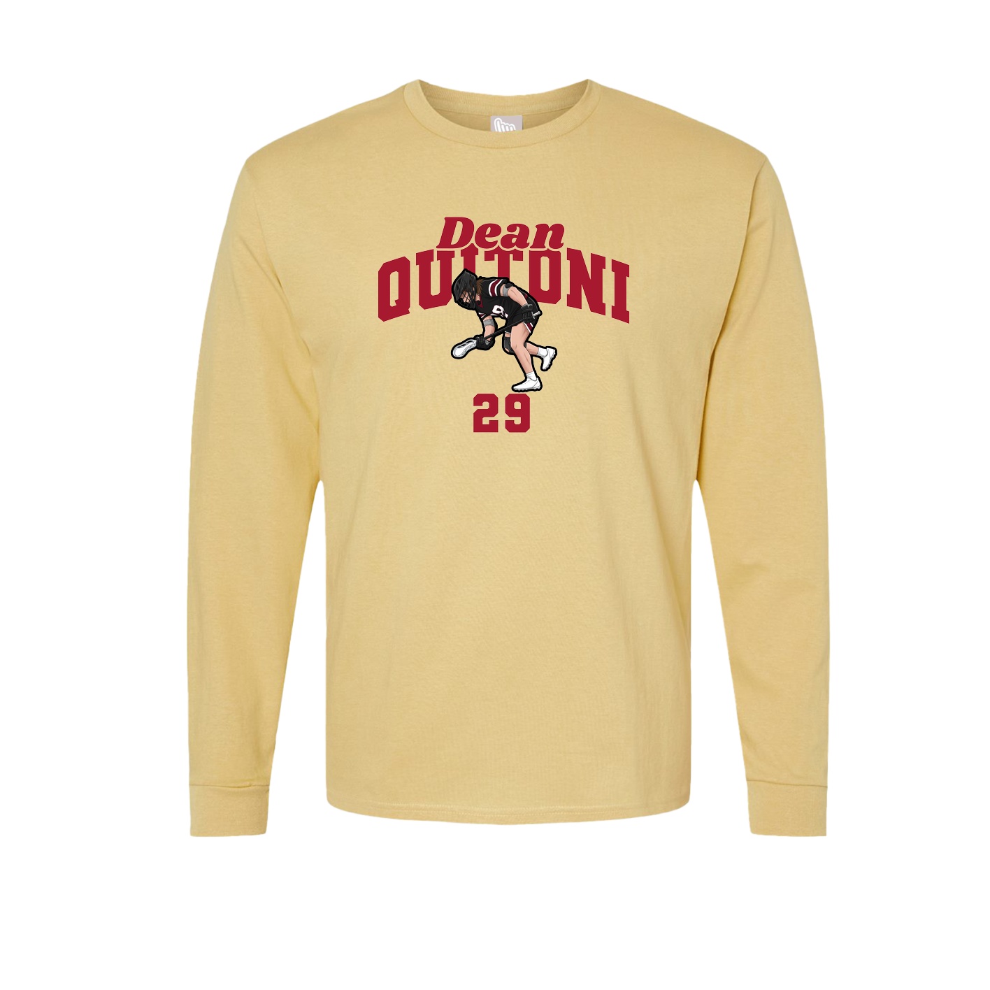 Long Sleeve Tee — Signature Arch in Vegas Gold