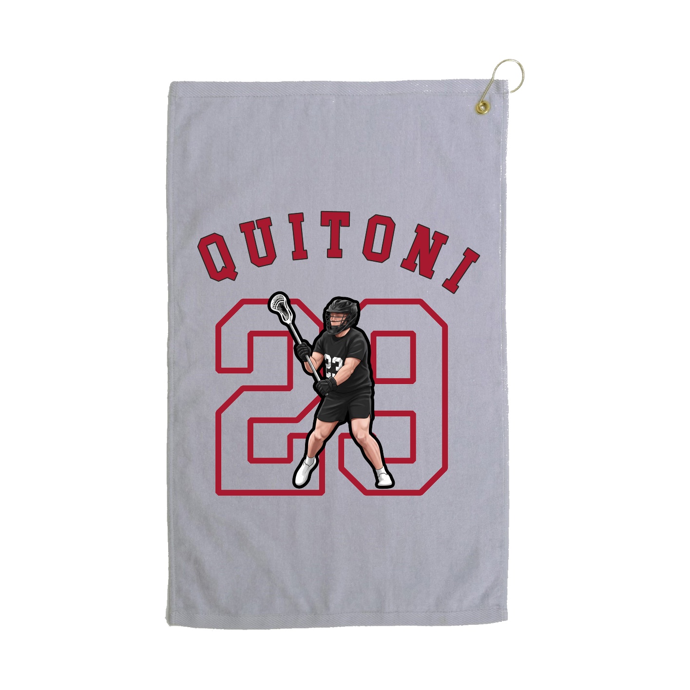 Golf Towel — Shirsey Arch in Grey