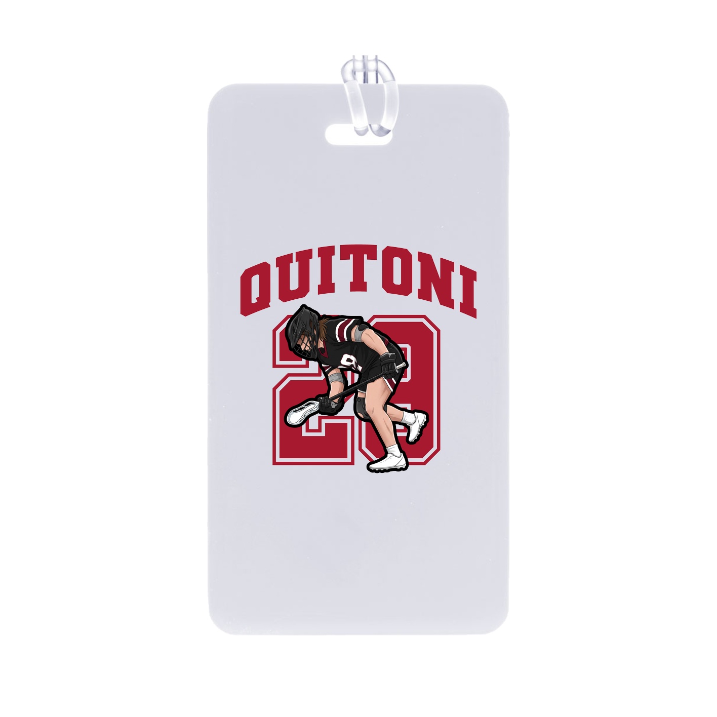 Bag Tag — Number in Classic