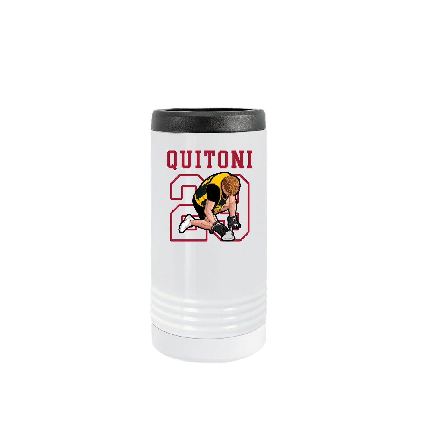 Slim Beverage Holder — Shirsey in White